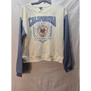 Modern Lux Sweater Womens size XL Long Sleeve Crew Neck California 7282